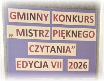 Gminny Mistrz Pięknego Czytania 2026